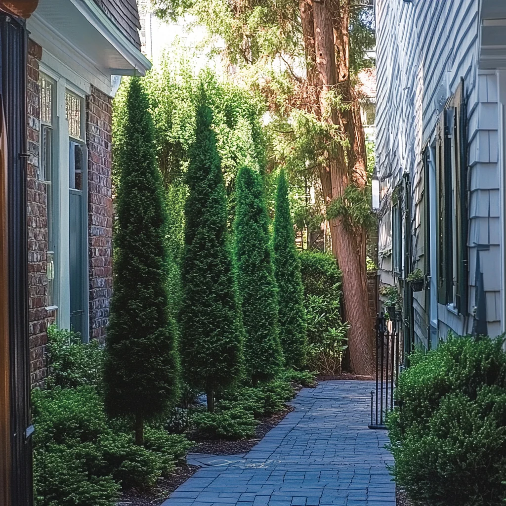 Slim Upright Evergreen Seeds – Narrow-Space Columnar Shrub for Borders & Landscapes - Image 2