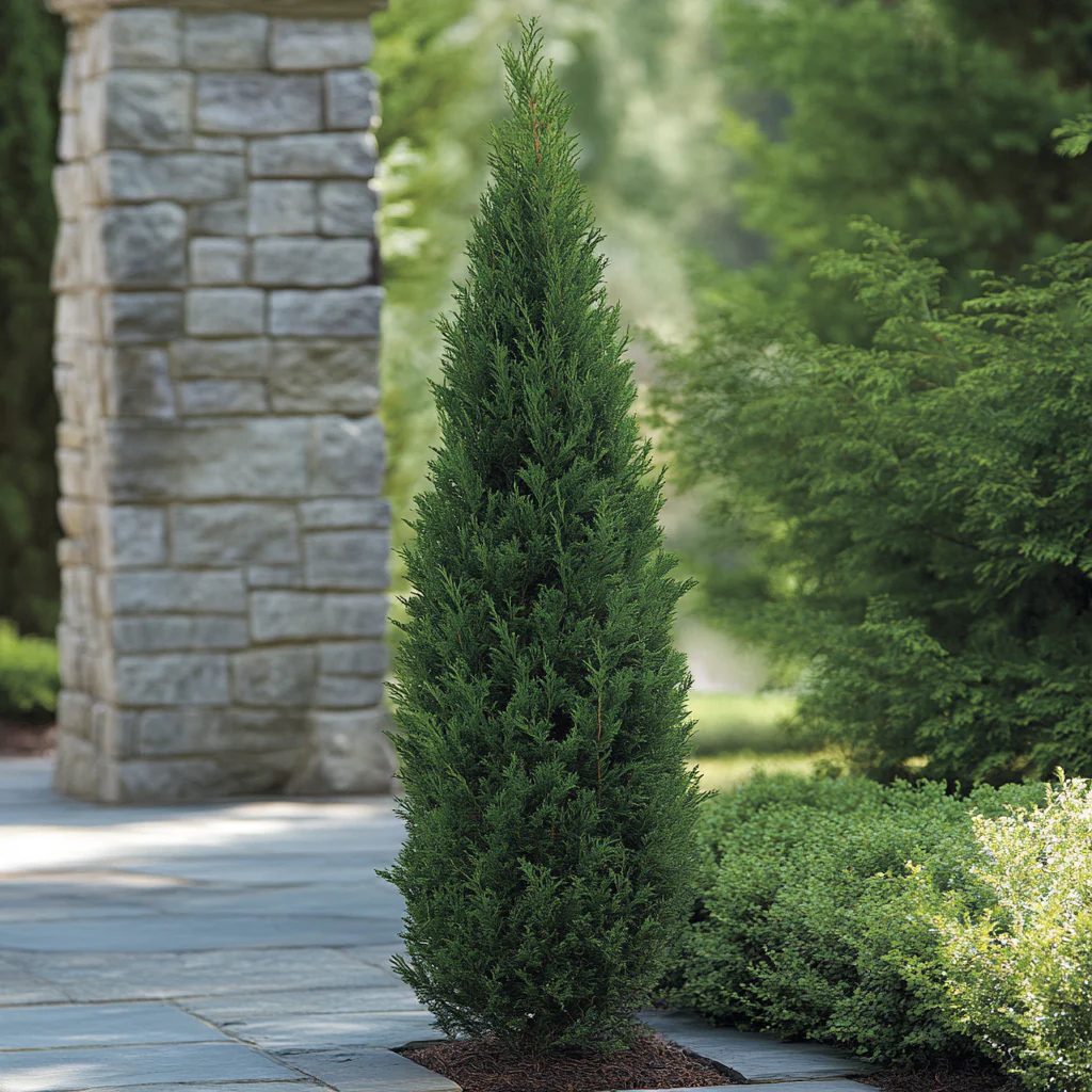 Slim Upright Evergreen Seeds – Narrow-Space Columnar Shrub for Borders & Landscapes - Image 4