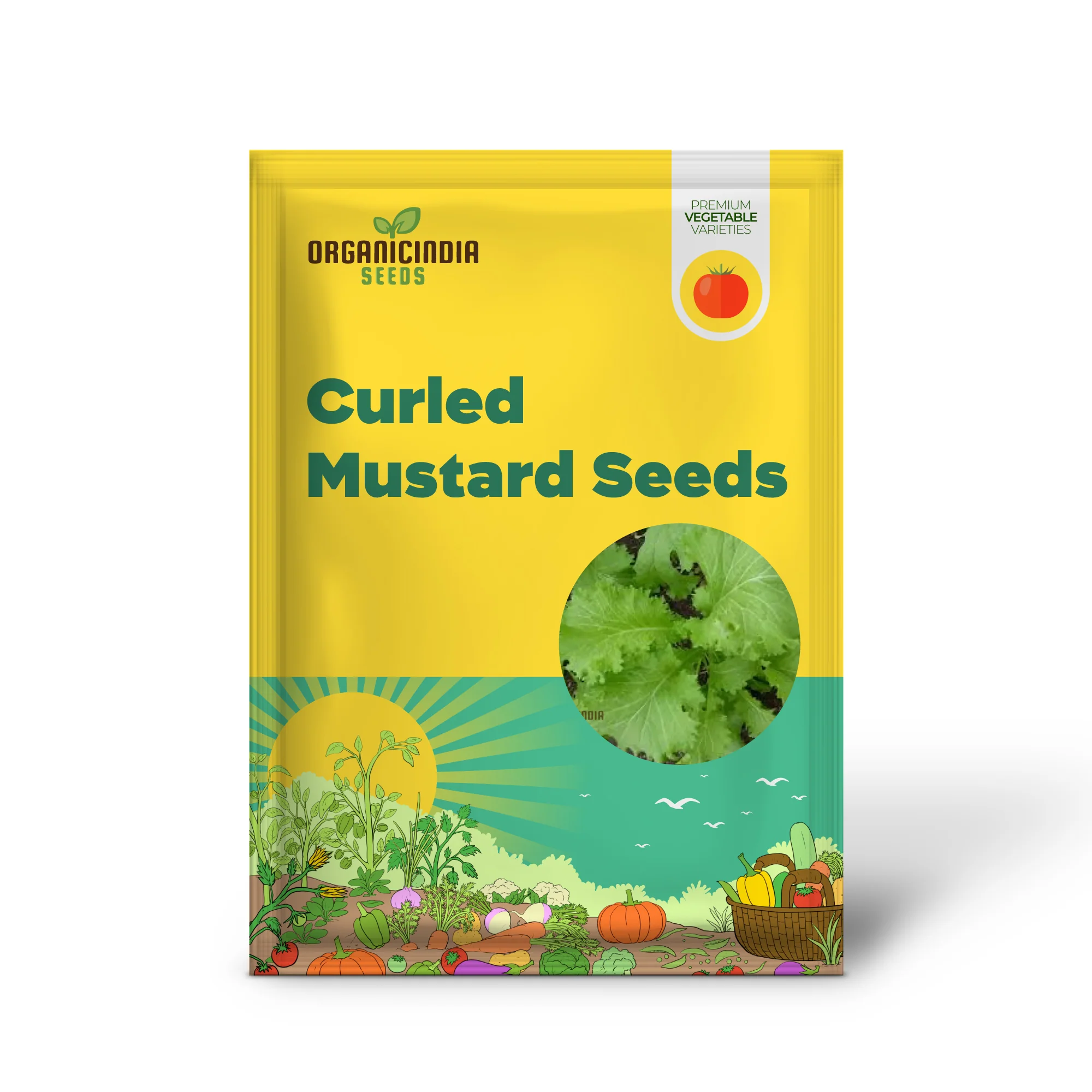 Southern Giant Curled Mustard Seeds, Planting - Image 2