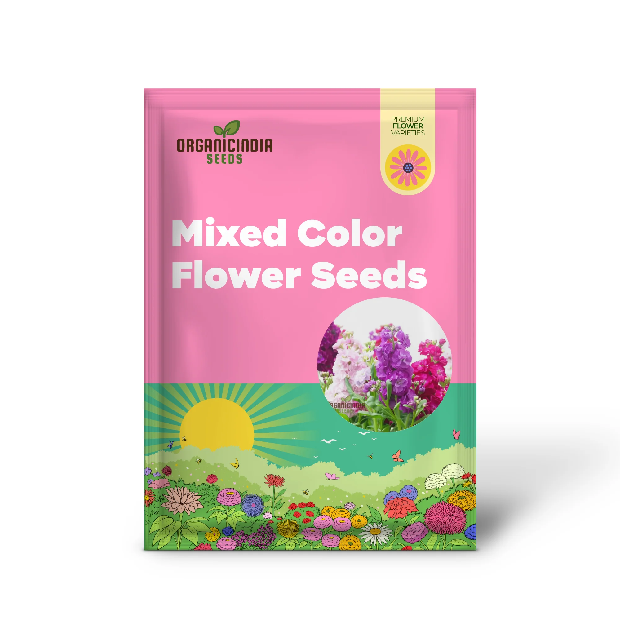 Stock Double Mixed Seeds – Fragrant, Colorful Garden Bloom Variety - Image 2