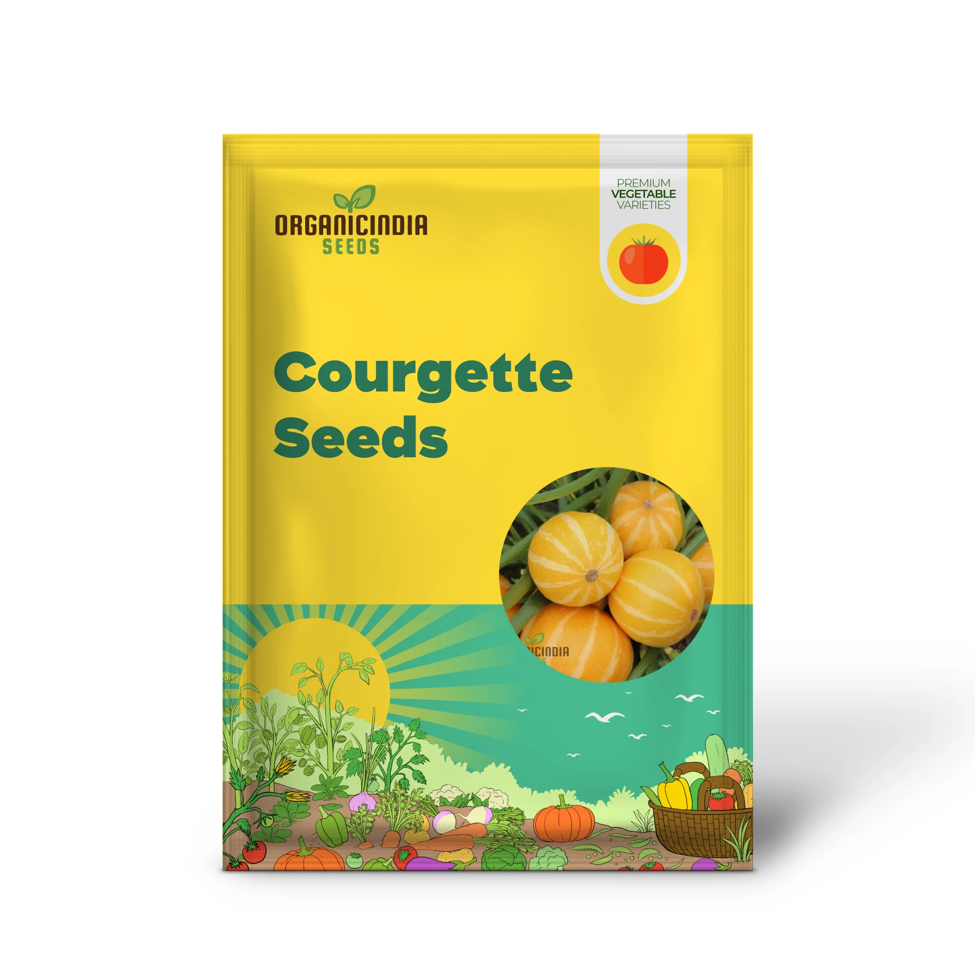Summer Holiday Courgette Seeds - Abundant and Flavorful Zucchini for Warm-Weather Gardens - Image 2