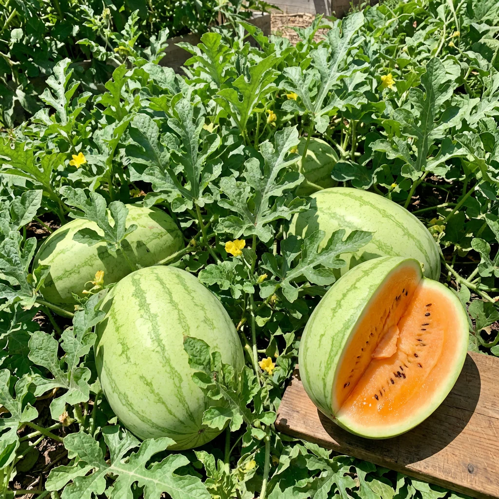 Sweet Orange Tendersweet Watermelon Seeds (Citrullus lanatus) – Traditional Heirloom Fruit Seed Variety - Image 3