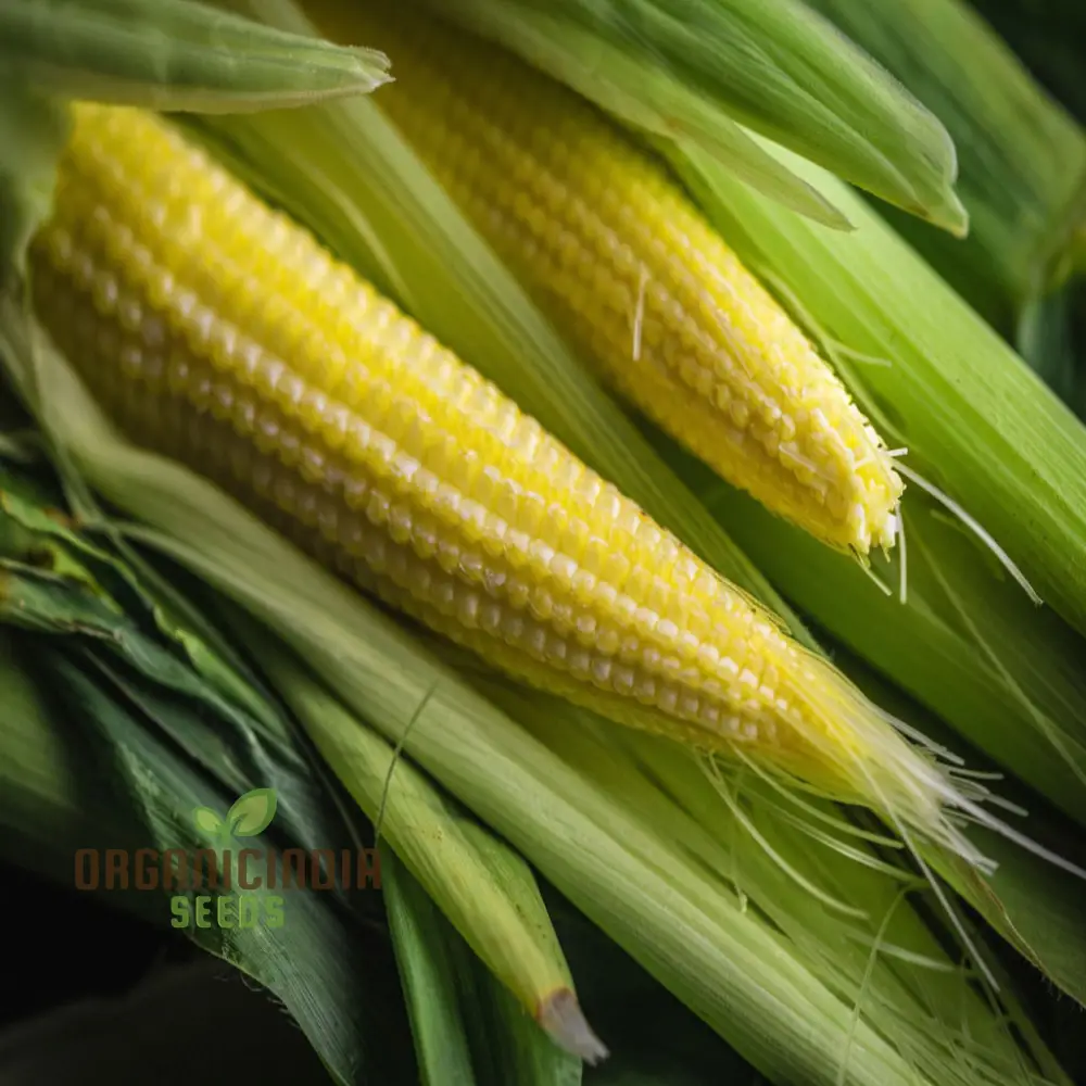 Sweetcorn Minipop Vegetable Seeds, Miniature Variety High Yield Perfect for Small Gardens and Containers