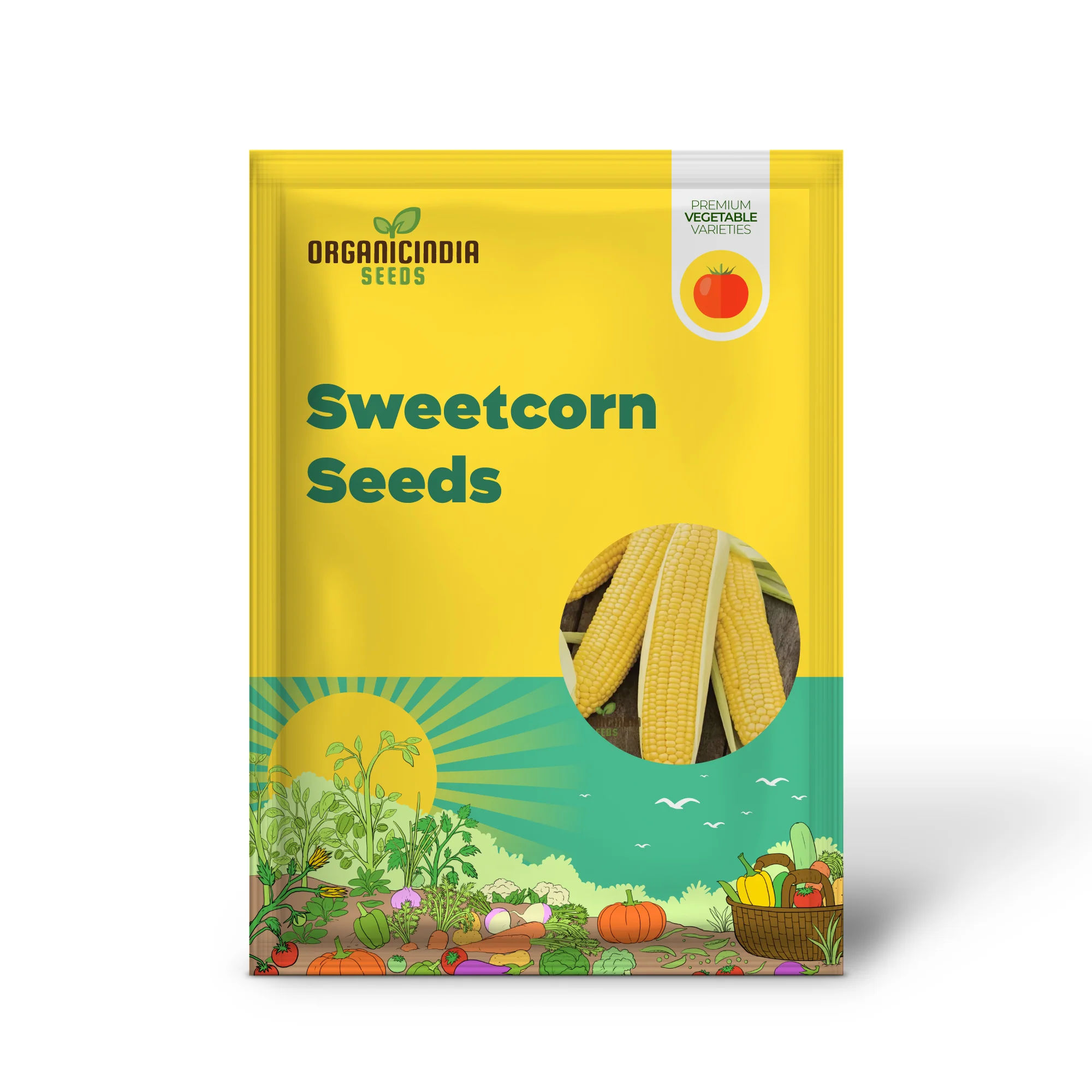 Sweetcorn Swift Vegetable Seeds - Fast Growing High Yield Ideal for Home Gardens - Image 2