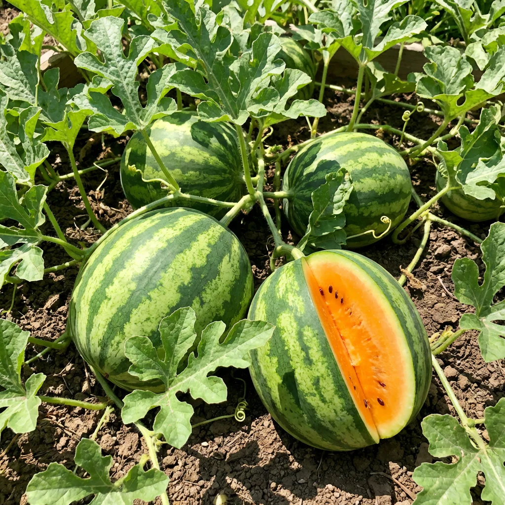 Tendersweet Orange Watermelon Fruit Seeds for Planting – Heirloom, Non-GMO, High Germination Organic Garden Seeds - Image 3