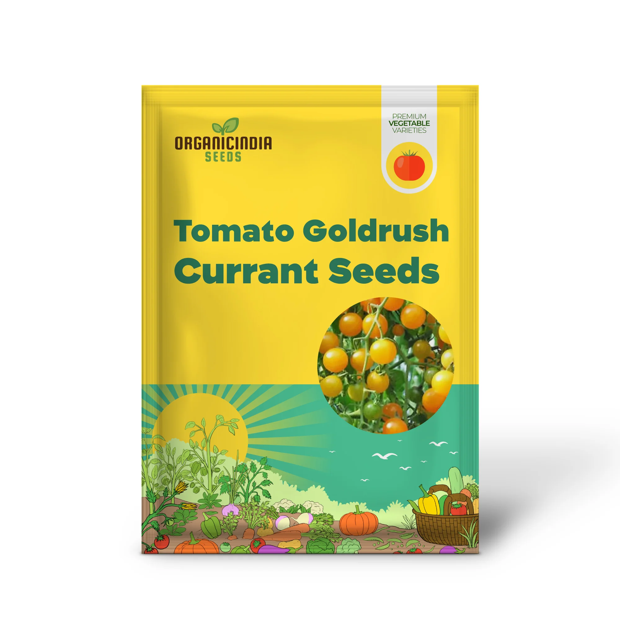 TOMATO GOLDRUSH CURRANT Seeds, Premium Gardening Seeds for Your Garden - Image 2