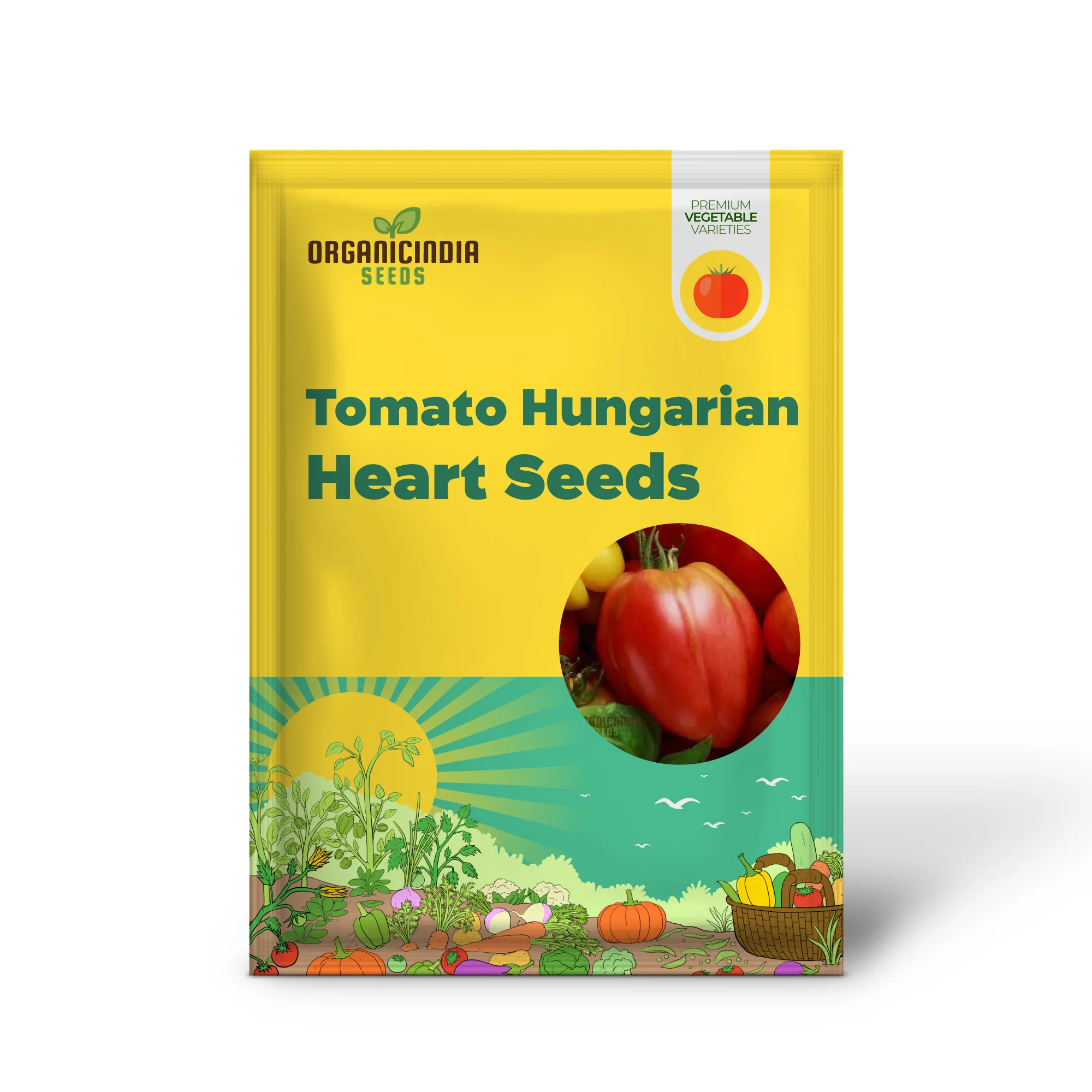 Tomato Hungarian Heart Seeds for Planting,Premium Quality Seeds for Gardening Enthusiasts - Image 2