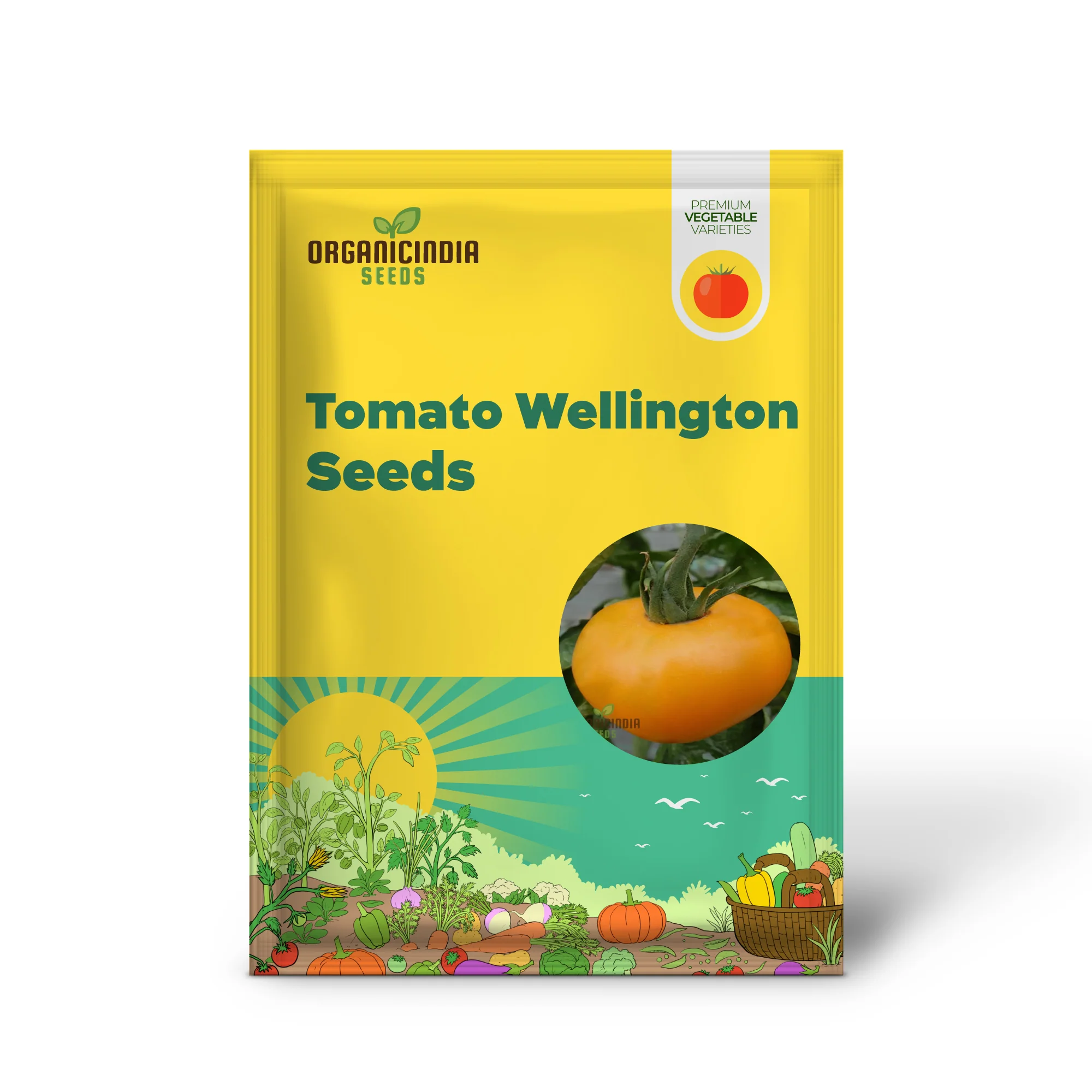 Tomato Orange Wellington Seeds - Grow Vibrant and Flavorful Orange Wellington Tomatoes - Image 2