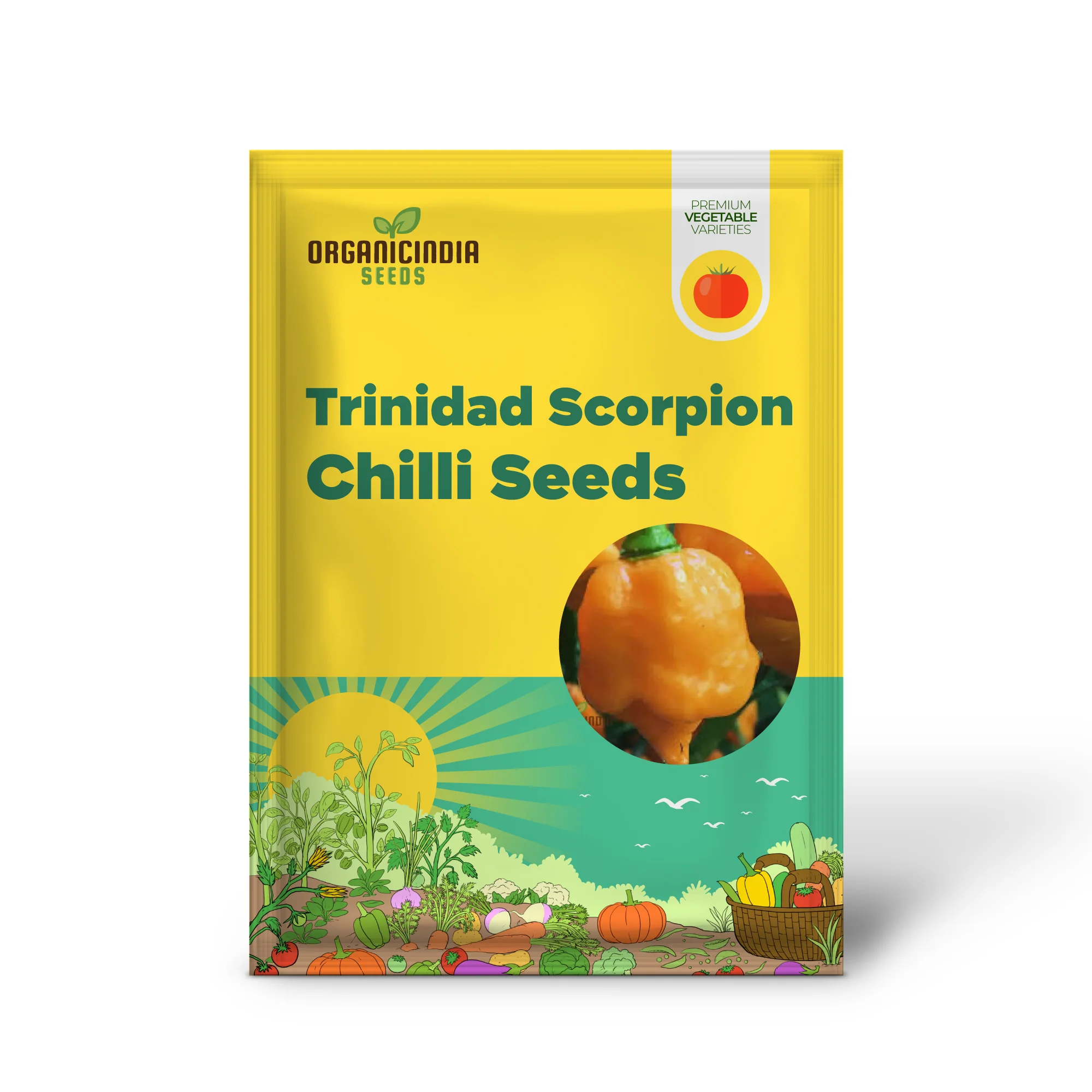 Trinidad Scorpion Yellow Chilli Seeds for Planting and Gardening - Image 2