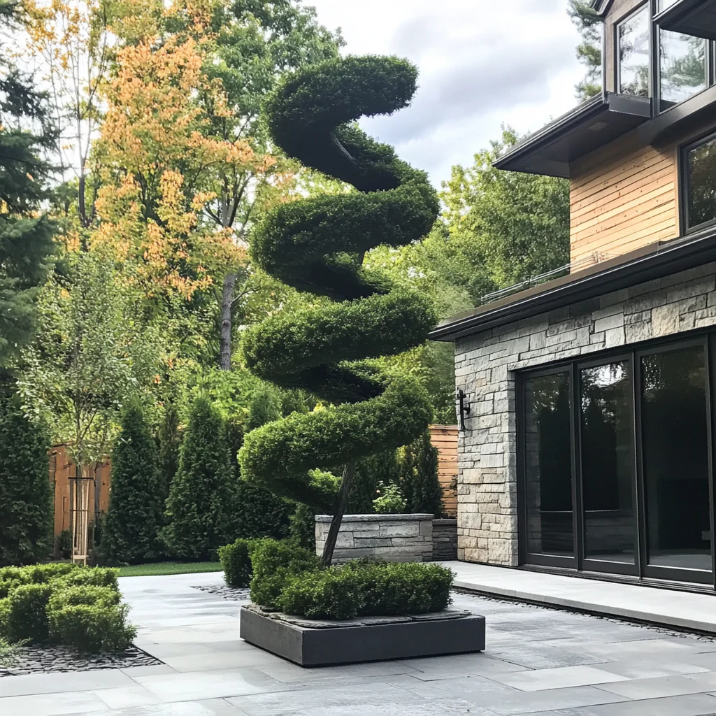 Twisting Evergreen Seeds – Unique Sculptural Form for Modern Gardens & Landscapes - Image 2