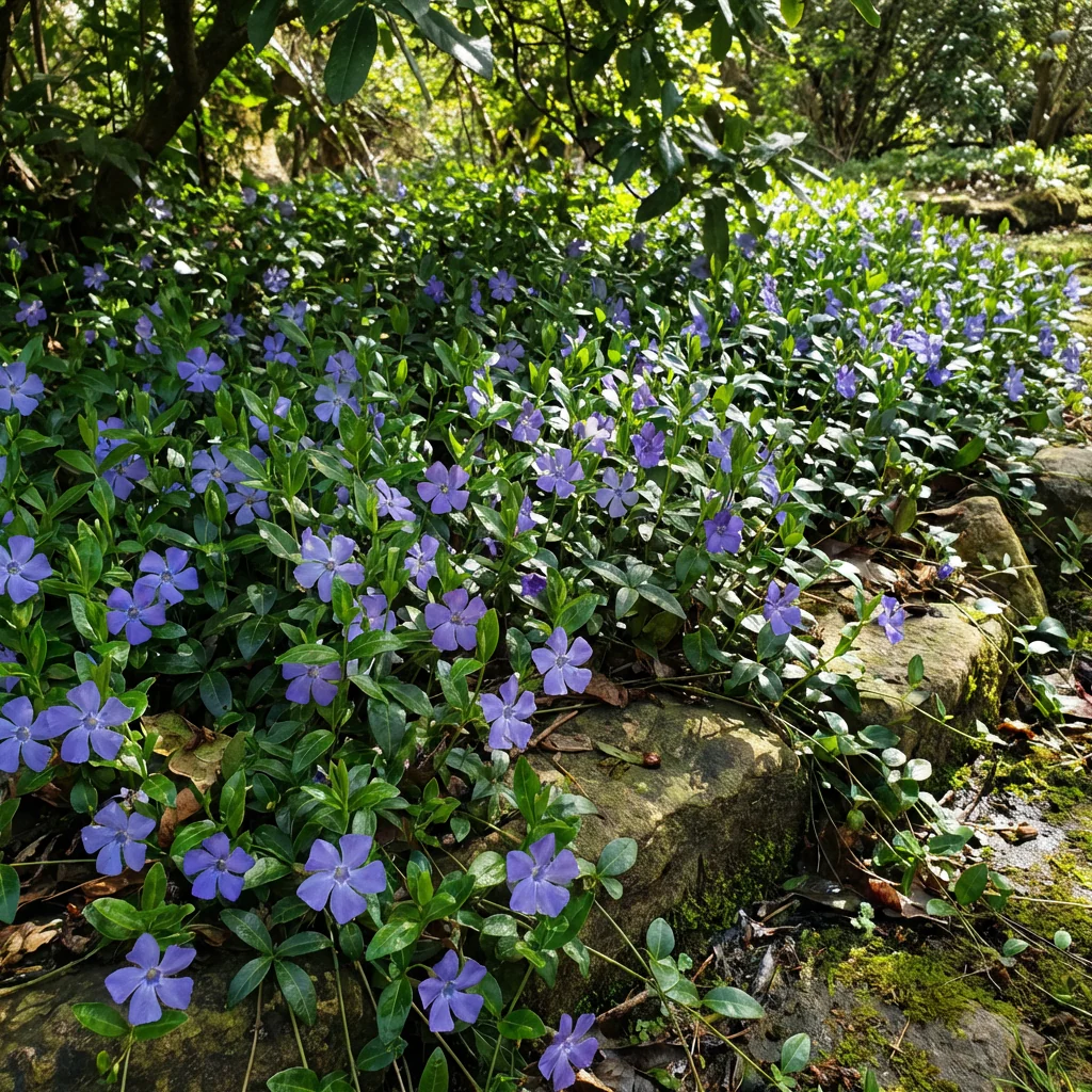 Vinca Minor (Vinca minor) Flower Seeds for Planting – Heirloom Perennial Groundcover Seeds - Image 3