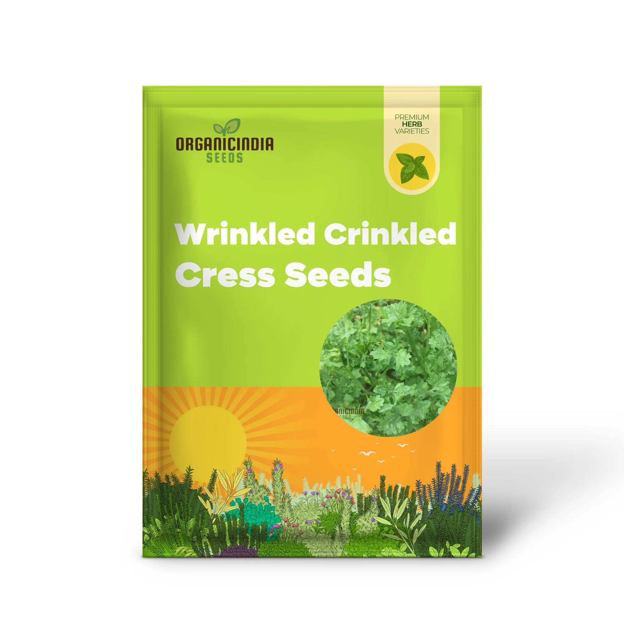 Wrinkled Crinkled Cress Seeds – Premium Quality Flavorful Greens for Home & Garden - Image 2