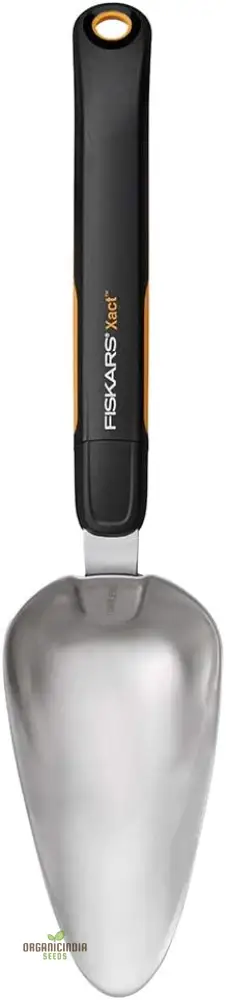 Xact Garden Hand Trowel - Black/Silver | OrganicIndiaSeeds