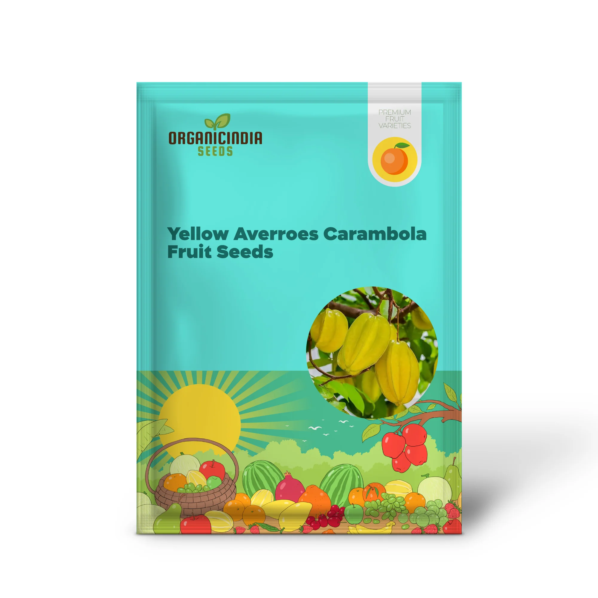 Yellow Averroes Carambola, Star Fruit, Premium Quality New Fresh Fruit Seeds for Planting, Enhance Your Garden with Exotic Fruit Seeds - Image 3
