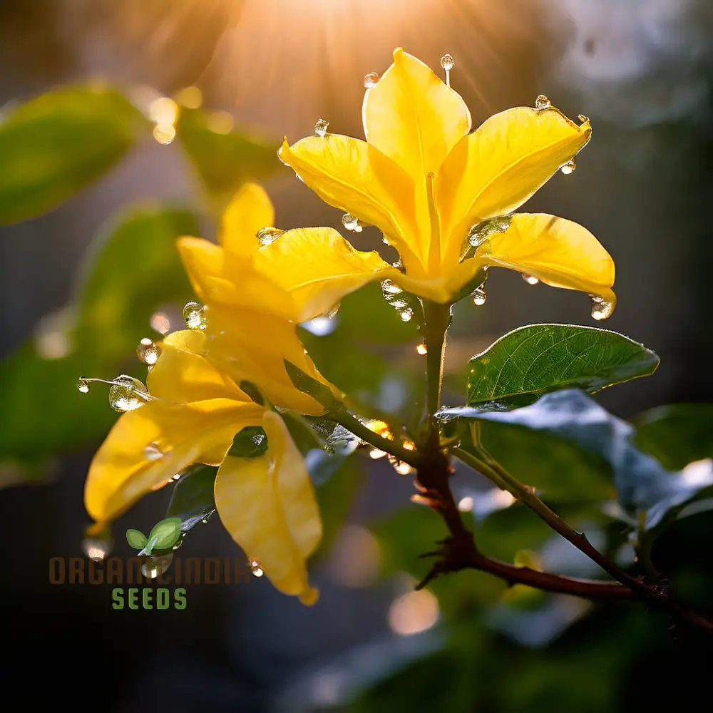Yellow Jasmine Perennial Vine Flower Seeds for Planting - Sunshine Blooms for Everlasting Garden Beauty - Image 3