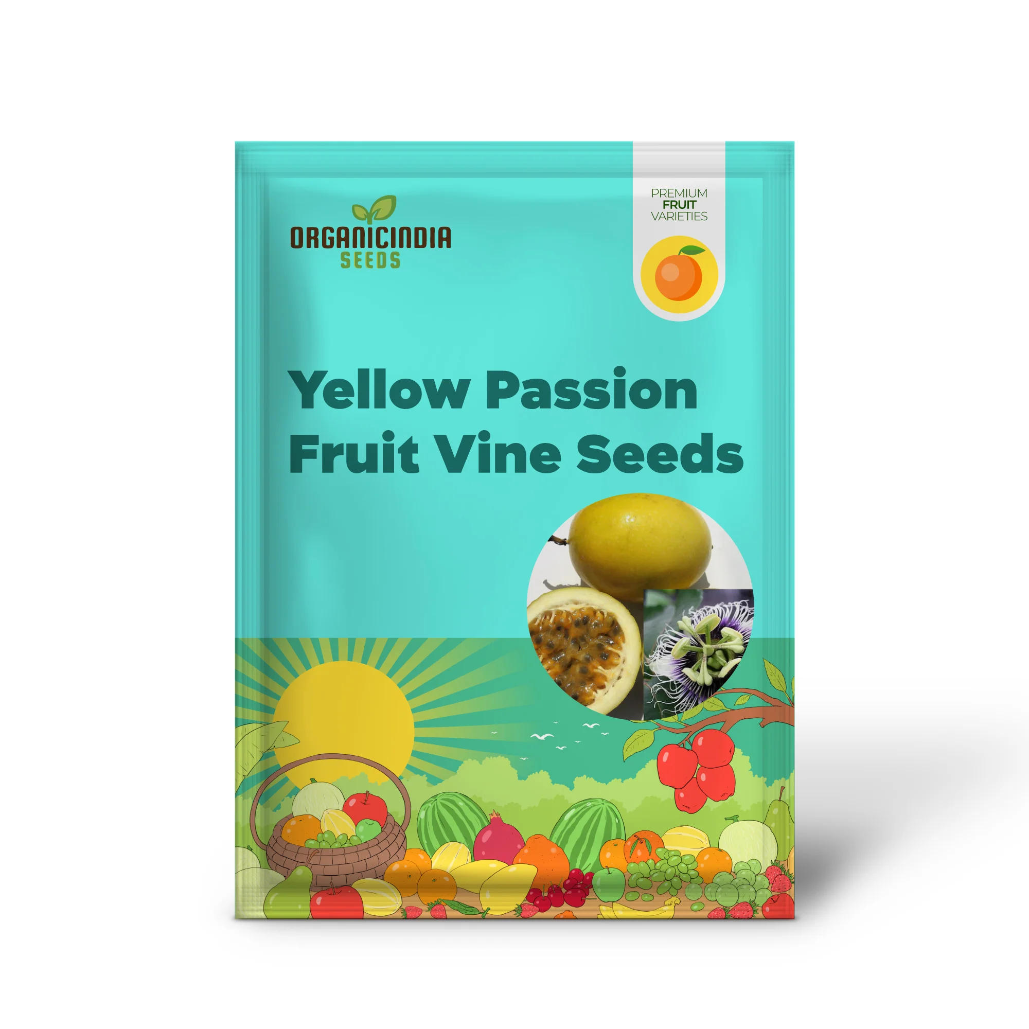 Yellow Passion Fruit Vine Seeds - Image 2