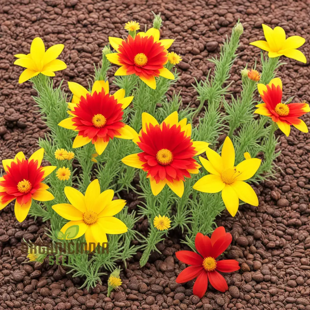 Yellow red Arizona Flower Seeds, Arizona Wildflower Mix Yellow Red - Image 3