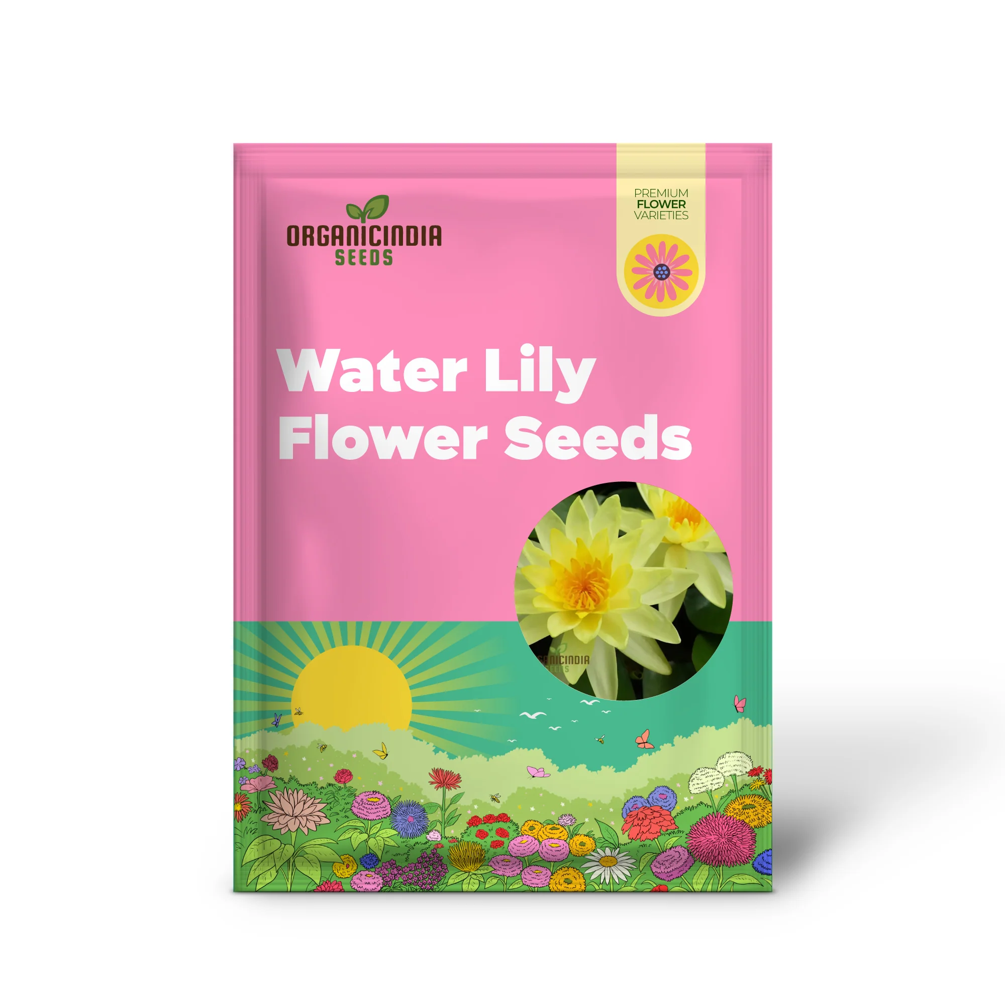 Yellow Water Lily flower Seeds for Planting, Perfect for Aquatic Gardening, High-Quality Flower Seeds for a Vibrant Water Garden - Image 2