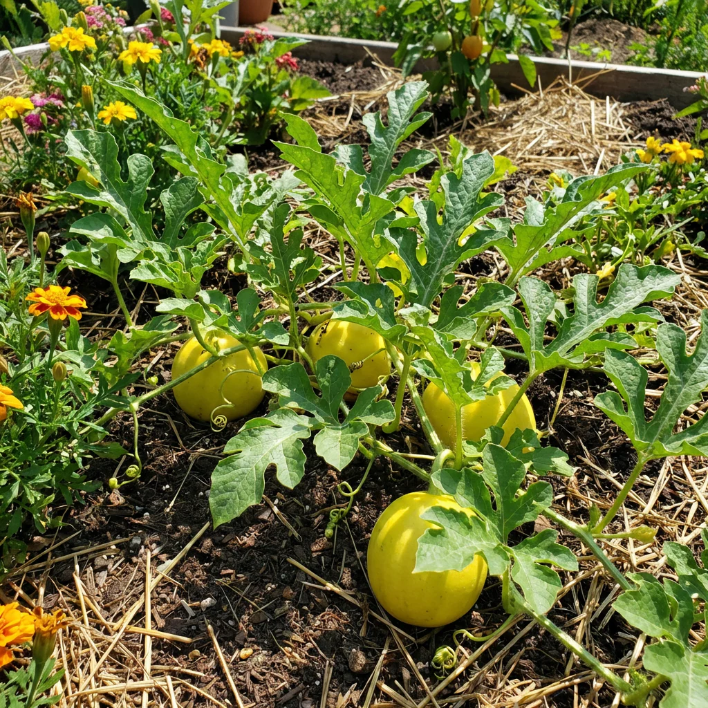 Yellow Watermelon Fruit Seeds for Planting – Heirloom Non-GMO, High Germination Organic Garden Seeds - Image 3